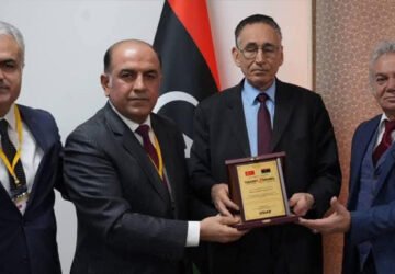 Libya Milli Birlik Hükümeti Ekonomi ve Ticaret Bakanı Sayın Muhammed Huveyc’i ziyaret edildi.